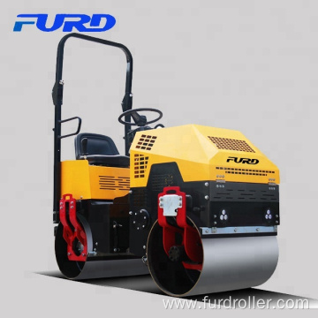 Diesel Engine 1 Ton Double Drum Vibratory Roller (FYL-880)